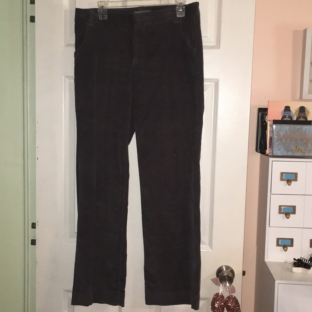 Rockers Collection Gray Corduroy Pants Size 10
